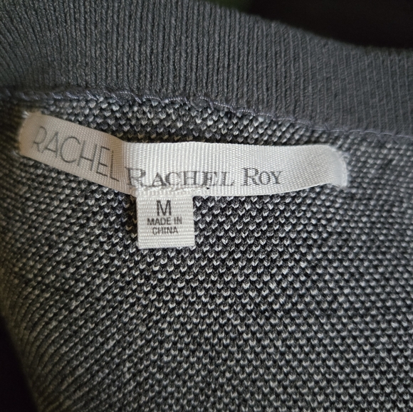 Rachel Roy gorgeous tribal gray black & white sweater skirt szM NWT - Picture 4 of 4